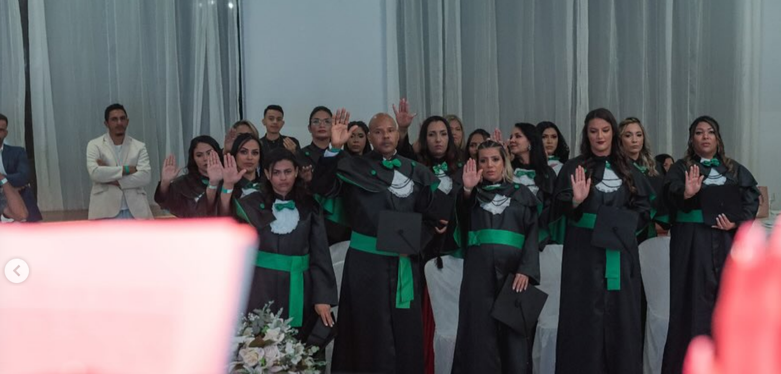 Cerimônia de Juramento de Enfermagem no Colégio Quality
